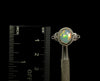 OPAL RING - Sterling Silver, Size 9.5 - Ethiopian Opal Rings for Women, Bridal Jewelry, Welo Opal, 49167-Throwin Stones