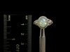 OPAL RING - Sterling Silver, Size 9.5 - Ethiopian Opal Rings for Women, Bridal Jewelry, Welo Opal, 49178-Throwin Stones