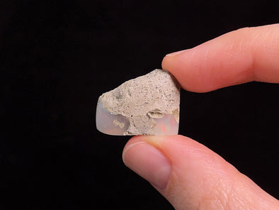 OPAL Raw Crystal - 2A Polished Window - Raw Opal Crystal, October Birthstone, Welo Opal, 48212-Throwin Stones
