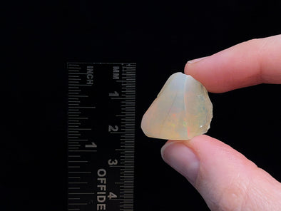 OPAL Raw Crystal - 3A Polished Window - Raw Opal Crystal, October Birthstone, Welo Opal, 48200-Throwin Stones