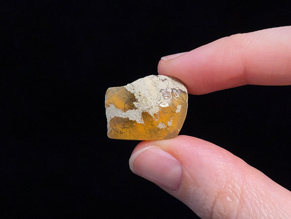 OPAL Raw Crystal - 3A Polished Window - Raw Opal Crystal, October Birthstone, Welo Opal, 48201-Throwin Stones