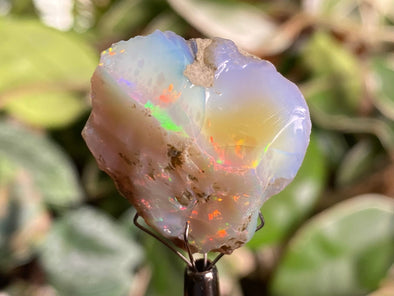 OPAL Raw Crystal - 3A-XL - Raw Opal Crystal, October Birthstone, Welo Opal, 44460-Throwin Stones