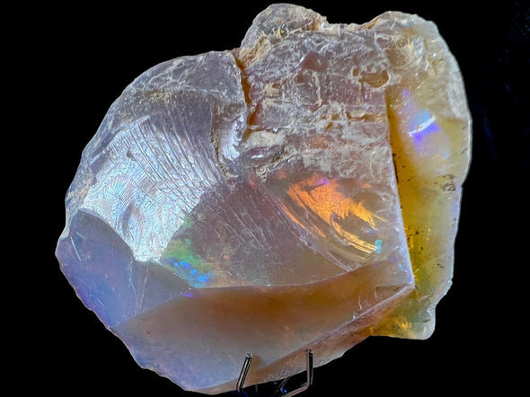 OPAL Raw Crystal - 4A, Cutting Grade - Opal Jewelry Making, Certified Opal Gemstone, Welo Opal, 50594-Throwin Stones