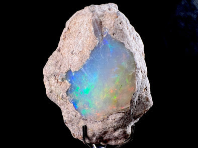 OPAL Raw Crystal - 4A, Cutting Grade - Opal Jewelry Making, Certified Opal Gemstone, Welo Opal, 50617-Throwin Stones