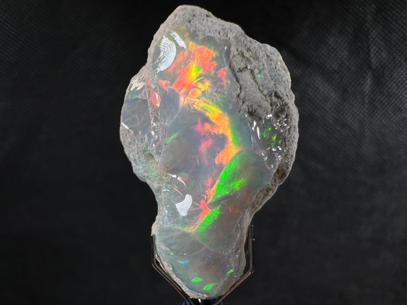 OPAL Raw Crystal - 4A+, Cutting Grade - Opal Jewelry Making, Certified Opal Gemstone, Welo Opal, 50626-Throwin Stones