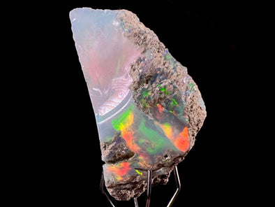 OPAL Raw Crystal - 4A, Cutting Grade - Raw Opal Crystal, October Birthstone, Welo Opal, 50130-Throwin Stones