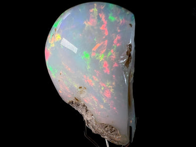 OPAL Raw Crystal - 4A Polished Window - Raw Opal Crystal, October Birthstone, Welo Opal, 50541-Throwin Stones