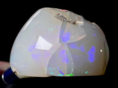 OPAL Raw Crystal - 4A Polished Window - Raw Opal Crystal, October Birthstone, Welo Opal, 50545-Throwin Stones