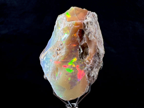 OPAL Raw Crystal - 4A-XL, Cutting Grade - Opal Jewelry Making, Certified Opal Gemstone, Welo Opal, 50000-Throwin Stones