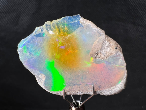 OPAL Raw Crystal - 4A-XL, Cutting Grade - Raw Opal Crystal, October Birthstone, Welo Opal, 50014-Throwin Stones