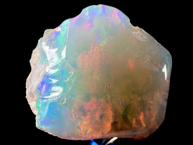 OPAL Raw Crystal - 5A Polished Window - Raw Opal Crystal, October Birthstone, Welo Opal, 50514-Throwin Stones