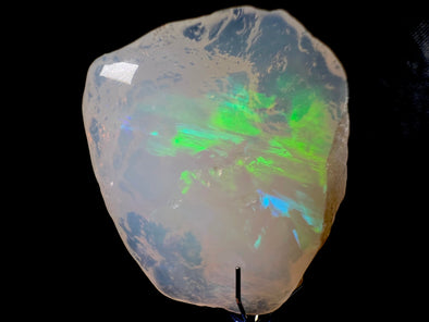 OPAL Raw Crystal - AAA Polished Window - Raw Opal Crystal, October Birthstone, Welo Opal, 50577-Throwin Stones