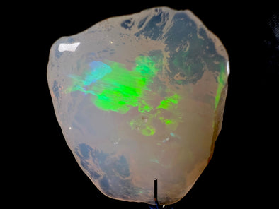 OPAL Raw Crystal - AAA Polished Window - Raw Opal Crystal, October Birthstone, Welo Opal, 50577-Throwin Stones