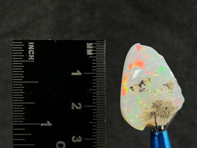 OPAL Raw Crystal - AAA Polished Window - Raw Opal Crystal, October Birthstone, Welo Opal, 50584-Throwin Stones