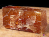 Orange CALCITE Raw Crystal - 7XL Large Rhombohedron - Metaphysical, Home Decor, Raw Crystals and Stones, E1831-Throwin Stones