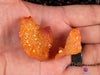 Orange TANGERINE AURA QUARTZ Crystal Cluster - Rainbow Quartz Crystal, Spirit Quartz, Crystal Decor, E2136-Throwin Stones