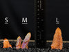 Orange TANGERINE AURA QUARTZ Crystal Point - Rainbow Quartz Crystal, Spirit Quartz, Crystal Decor, E2135-Throwin Stones