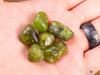 PERIDOT Crystal Chips - Small Tumbled Crystals, Birthstones and Gemstones for Jewelry Making, E0739-Throwin Stones