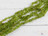 PERIDOT Crystal Necklace - Chip Beads - Long Crystal Necklace, Birthstone Necklace, Handmade Jewelry, E0797-Throwin Stones