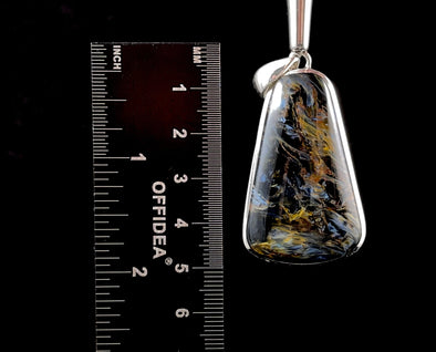 PIETERSITE Crystal Pendant - Sterling Silver - Fine Jewelry, Healing Crystals and Stones, 52123-Throwin Stones