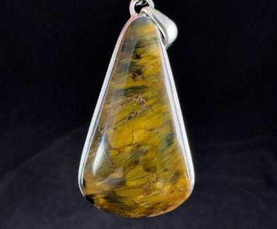 PIETERSITE Crystal Pendant - Top Grade AA, Sterling Silver - Fine Jewelry, Healing Crystals and Stones, 54174-Throwin Stones