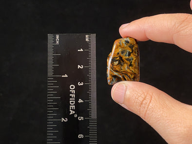 PIETERSITE Tumbled Crystal - Tigers Eye, Self Care, Healing Crystals and Stones, Metaphysical, 45856-Throwin Stones