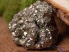 PYRITE Raw Crystal Cluster - Large Crystals, Fools Gold, Metaphysical, Home Decor, Raw Crystals and Stones, E1846-Throwin Stones