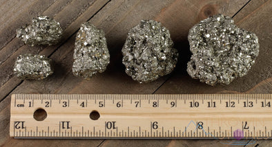 PYRITE Raw Crystal Cluster - Metaphysical, Home Decor, Raw Crystals and Stones, E1012-Throwin Stones