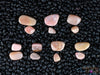 Peach Pink PERUVIAN OPAL Tumbled Stones - Tumbled Crystals, Self Care, Healing Crystals and Stones, E0566-Throwin Stones