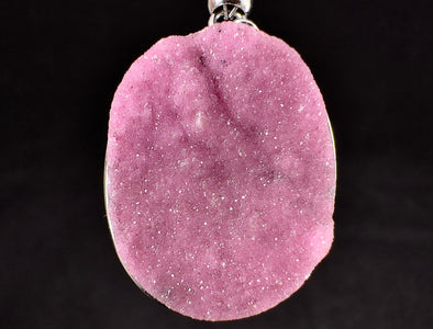 Pink COBALTOAN CALCITE Crystal Pendant - Sterling Silver - Fine Jewelry, Healing Crystals and Stones, 54631-Throwin Stones