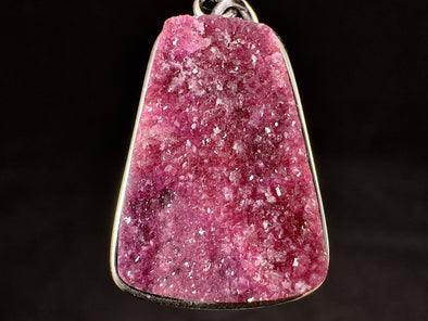 Pink COBALTOAN CALCITE Crystal Pendant - Sterling Silver - Fine Jewelry, Healing Crystals and Stones, 54633-Throwin Stones