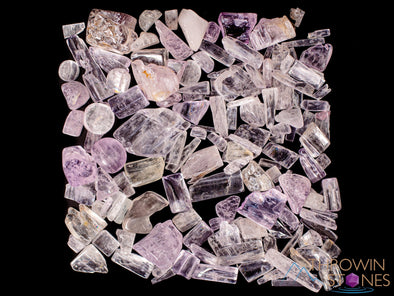 Pink KUNZITE Crystal Chips - Small Crystals, Gemstones, Jewelry Making, Tumbled Crystals, E1880-Throwin Stones