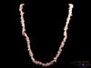 Pink KUNZITE Crystal Necklace - Chip Beads - Long Crystal Beaded Necklace, Handmade Jewelry, E0818-Throwin Stones