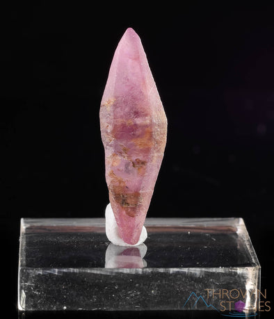 Pink Padparaja SAPPHIRE Raw Crystal - Birthstones, Gemstones, Unique Gift, Jewelry Making, 37795-Throwin Stones