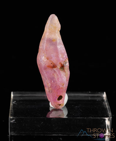 Pink Padparaja SAPPHIRE Raw Crystal - Birthstones, Gemstones, Unique Gift, Jewelry Making, 37797-Throwin Stones