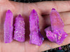 Pink RUBY AURA QUARTZ Crystal Point - Rainbow Quartz Crystal, Spirit Quartz, Crystal Decor, E2140-Throwin Stones