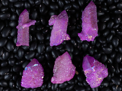 Pink RUBY AURA QUARTZ Crystal Point - Rainbow Quartz Crystal, Spirit Quartz, Crystal Decor, E2140-Throwin Stones