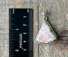 Pink SCOLECITE Gemstone Pendant - India - Authentic Scolecite Polished Crystal Jewelry, 53842-Throwin Stones