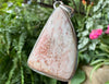 Pink SCOLECITE Gemstone Pendant - India - Authentic Scolecite Polished Crystal Jewelry, 53845-Throwin Stones