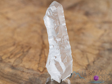 QUARTZ Raw Crystal Point - Housewarming Gift, Home Decor, Raw Crystals and Stones, 41209-Throwin Stones