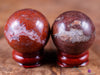 RED JASPER Crystal Sphere - Crystal Ball, Housewarming Gift, Home Decor, E1960-Throwin Stones
