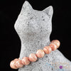 RHODOCHROSITE Crystal Bracelet, High Grade Banded Rhodochrosite Jewelry - Beaded Bracelet, Handmade Jewelry, Healing Crystal Bracelet, 38960-Throwin Stones