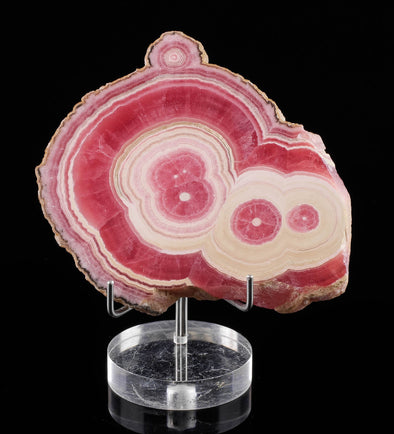 RHODOCHROSITE Crystal - Stalactite Slice - Home Decor, Unique Gift, Healing Crystals and Stones, 37788-Throwin Stones