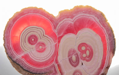 RHODOCHROSITE Crystal - Stalactite Slice - Home Decor, Unique Gift, Healing Crystals and Stones, 37790-Throwin Stones
