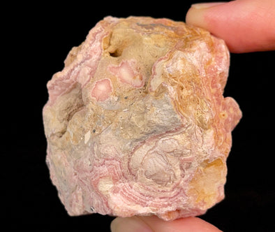 RHODOCHROSITE Crystal Stalactite Slice - Rhodochrosite Specimen, Raw Crystals and Stones, 52444-Throwin Stones