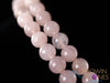 ROSE QUARTZ Crystal Necklace, Mala - Beaded Necklace, Handmade Jewelry, Healing Crystals and Stones, E1813-Throwin Stones