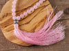 ROSE QUARTZ Crystal Necklace, Mala - Handmade Jewelry, Beaded Necklace, Healing Crystals and Stones, E0670-Throwin Stones