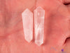 ROSE QUARTZ Crystal Points - Mini - Jewelry Making, Healing Crystals and Stones, E2008-Throwin Stones