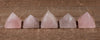ROSE QUARTZ Crystal Pyramid - Sacred Geometry, Metaphysical, Healing Crystals and Stones, E0500-Throwin Stones