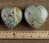RUBY FUCHSITE Crystal Heart - Self Care, Mom Gift, Home Decor, Healing Crystals and Stones, E0935-Throwin Stones